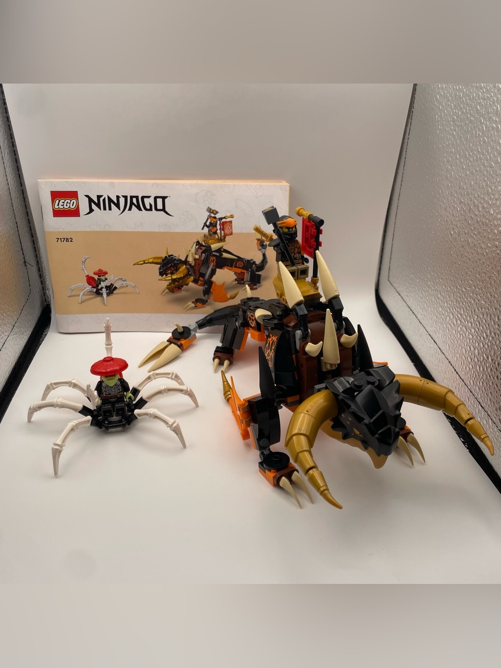 Lego Ninjago 71782 Cole’s Earth Dragon EVO Complete